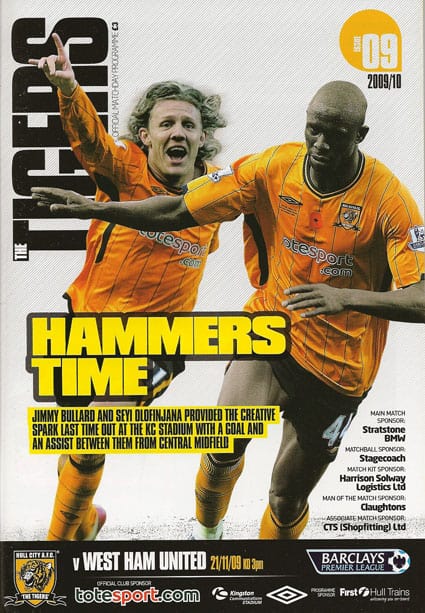 Hull City FC v West Ham United FC